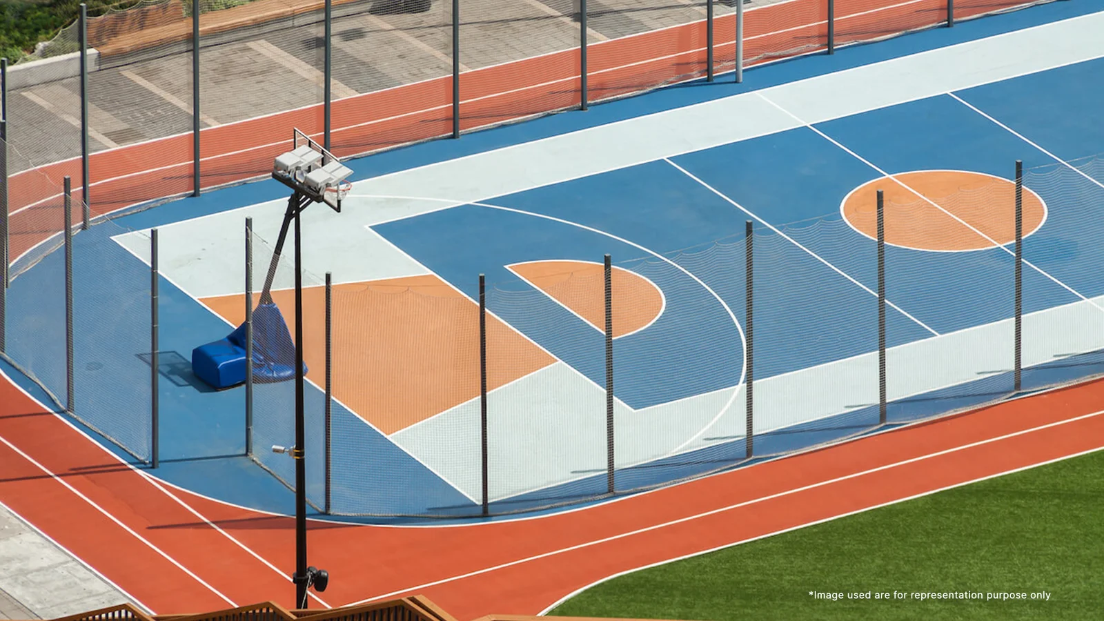 Purva Oakshire Plots In Rampura Bangalore Basket ball court